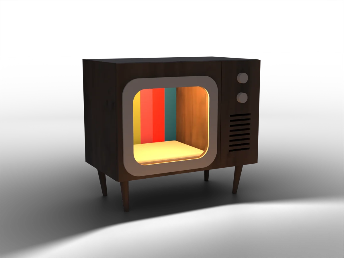 Programm am Abend, mit warmer LED