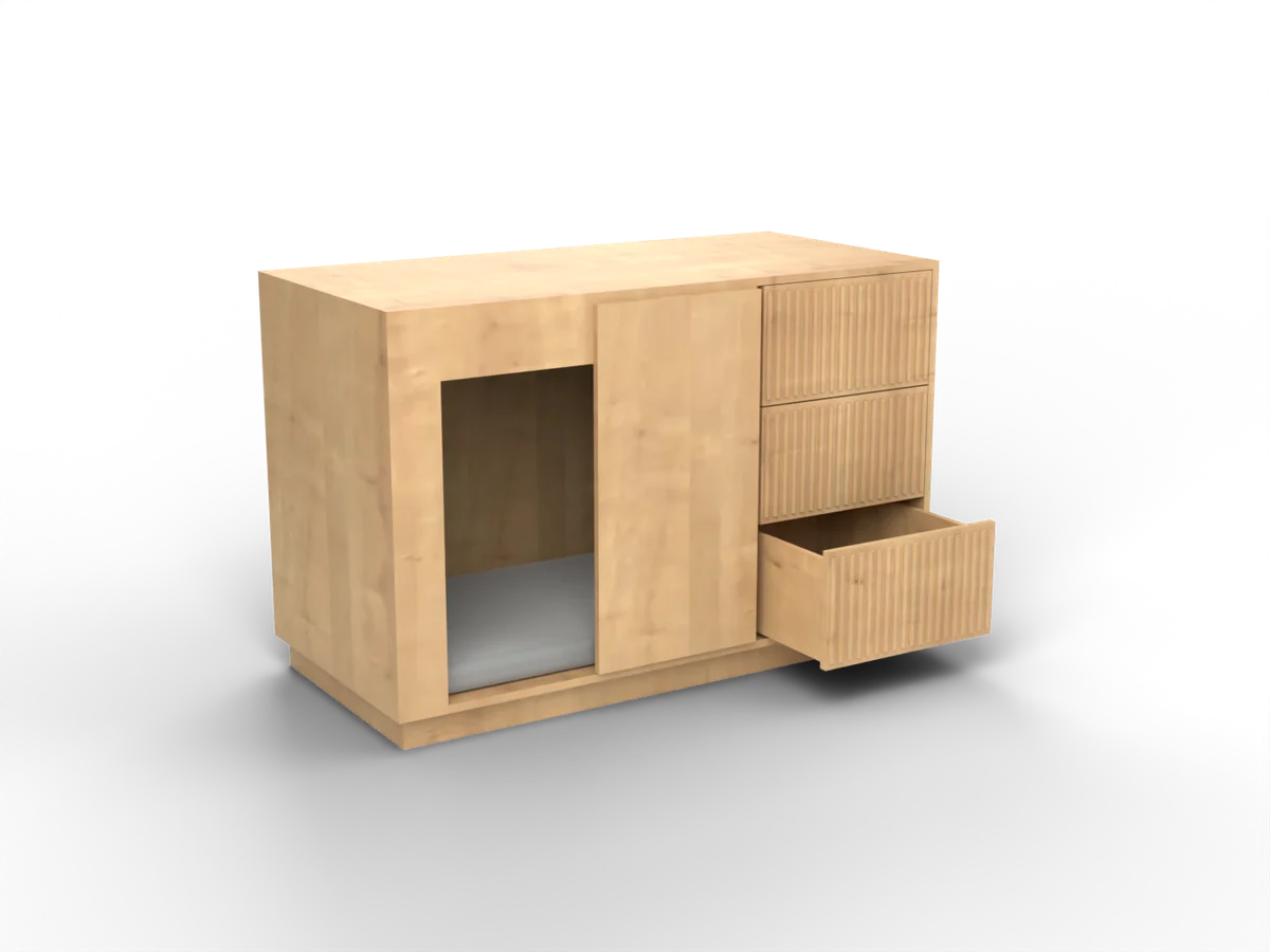 Dressoir met hondenbench