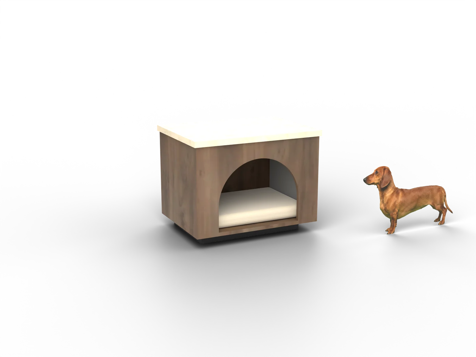 Monolith, gerenderd uit onze tekening